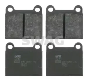 Комплект тормозных колодок, дисковый тормоз SWAG купить